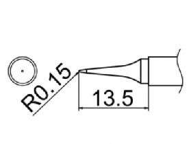 Hakko T12 Series Solder Tip, Shape ILS